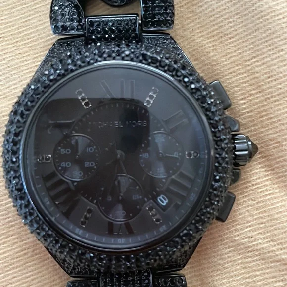 Michael Kors MK 3249 Camille Glitz Watch with Crystals like new - Picture 3 of 9